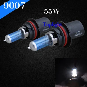 Bright White 9007-HB5 Xenon 5000K 65/55w Halogen Headlight Light Bulb Hi/Lo Beam - Bild 1 von 7