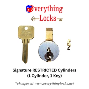 Everything Locks Signature RESTRICTED Lock Cylinders (KIK) - CUSTOM KEYING - Picture 1 of 1