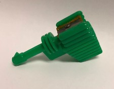 VTG 1950's Green Space Ray Gun Pencil Sharpener Pistol Admiration USA FREE SHIP!