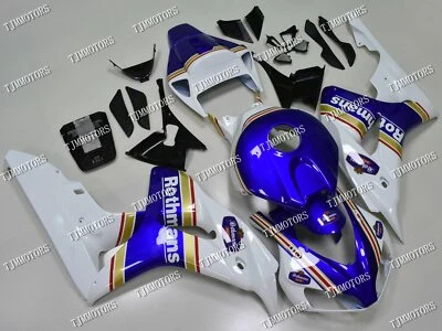 Kit de carenado de carrocería molde de inyección ABS blanco azul Rothmans 06-07 CBR1000RR