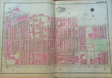 1925 PHILADELPHIA PA JOHN STETSON SCHOOL VENANGO D STREET ALLEGHENY AV ATLAS MAP