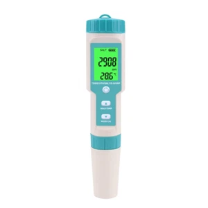 7 in 1 PH Meter 0.01 High Accuracy Ph Tester Digital for Water Tds/Ec/Salinity/ - Picture 1 of 6