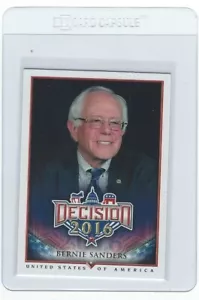 2016 Decision Bernie Sanders #2 Card mint - Picture 1 of 2
