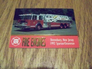 FIRE ENGINES SHREWSBURY, NEW JERSEY SERIES TWO TRADING CARD #179 - Picture 1 of 1