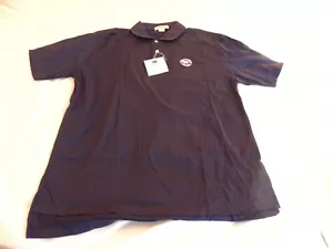 NWT WIMBLETON Men's Extra Large XL Tennis Polo Shirt Short Sleeve Navy - Picture 1 of 5