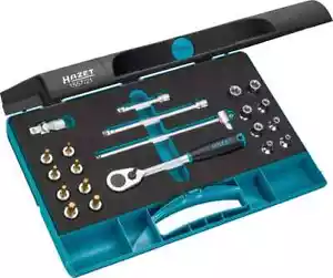 HAZET Werkzeug Satz 1557/21 ∙ 3/8 Zoll (10 mm) Vierkant hohl ∙ Außen TORX® Pr... - Bild 1 von 1