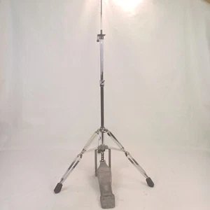Hi-Hat Becken Ständer Chrom Double-Brace Stativ Fußpedal Leichte - Bild 1 von 12