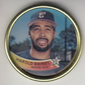 1989 Topps Coins Baseball Card #33 Harold Baines