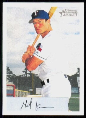 2002 Bowman Heritage Gabe Kapler Texas Rangers #60 - Image 1 of 2