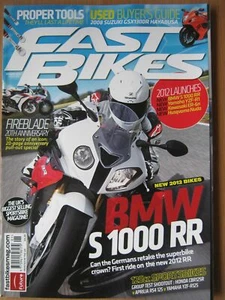 Fast Bikes January 2012 Honda Fireblade BMW S1000 RR Yamaha YZF-R1 Hayabusa RS4 - Picture 1 of 1