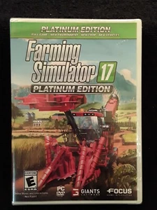 Farming Simulator 17 Platinum Edition - PC - Brand New - Sealed NIB - Picture 1 of 2