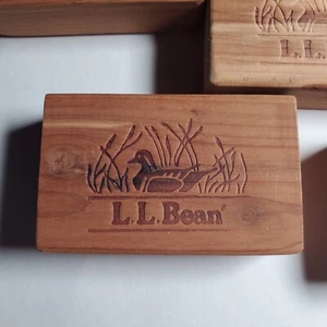 VTG 6 Cottage Core LL Bean Collectible Cedar Blocks 1x3x2” - Picture 1 of 4