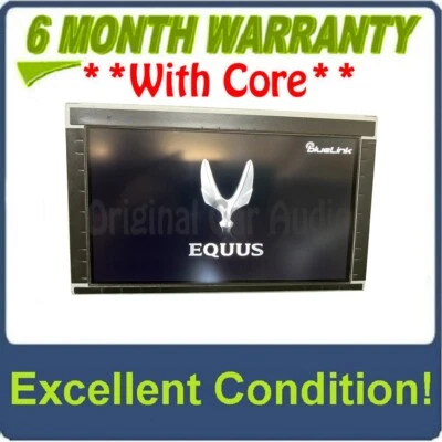 Hyundai Equus 2014 OEM pantalla de visualización de información de fábrica monitor con navegación Foto 1 de 4
