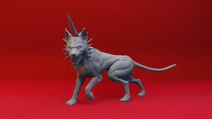 Devil Dog - Monstruo - Yasashii - Dungeons and Dragons 32 mm Fantasía D&D Juego de rol - Imagen 1 de 3