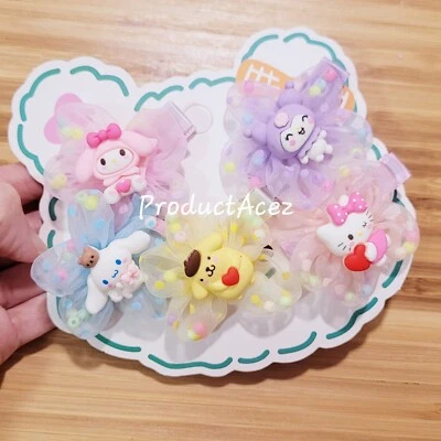 Sanrio Oganza Flor con Mini Cuentas Relleno Clips Set de 5 Foto 1 de 3