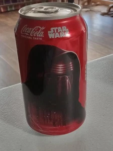 STAR WARS KYLO REN COCA COLA COKE CAN UNOPENED LIMITED EDITION 2025 - Picture 1 of 1