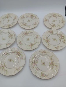 Menge 8 Theodore Haviland Rosalinde Rosa Brot & Butter Dessert 6,5" - Bild 1 von 14