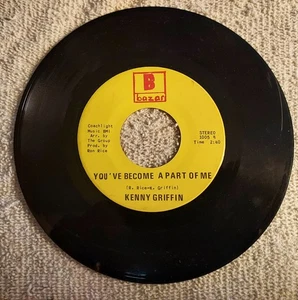 CHICAGO SOUL 45: KENNY GRIFFIN My Ruby/You’ve Become a Part of Me BAZAR (*HEAR*) - Picture 1 of 2