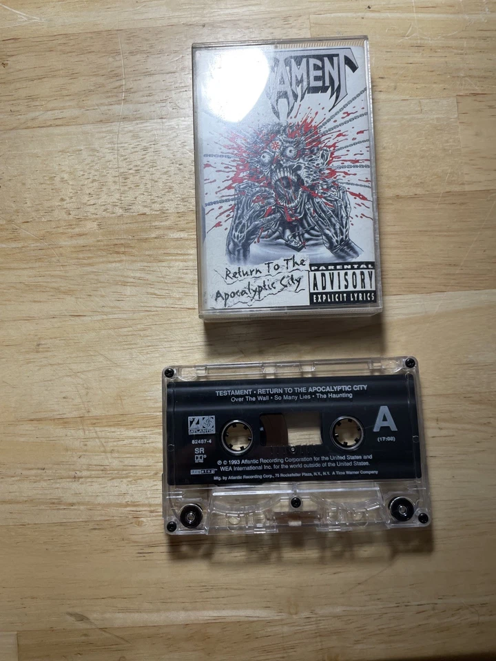 Testament -  Return to the Apocalyptic City - Cassette Tape - 1993 - Image 1 of 1