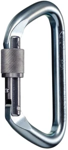 SMC Large Sg Steel Bright NFPA21002 Climbing Carabiner - Picture 1 of 1