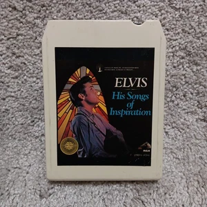 ELVIS His Songs of Faith And Inspiration 1972 -8 Track Tape RCA DMS1-0264 Tested - Foto 1 di 7