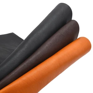 Soft 2.3mm Thick Cowhide Tooling Leather Square Naturally Textured Leather - Foto 1 di 48