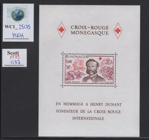 WC1_25175.MONACO. 1979 ROTES KREUZ Souv. sh. Sc. 1137. MNH - Bild 1 von 1