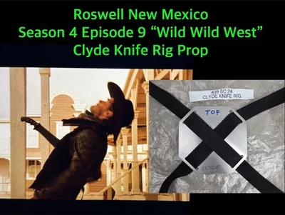 Roswell New Mexico Clyde Knife Rig Prop Season 4 Episode 9 ‘Wild West’ Box #414 - Image 1 of 4