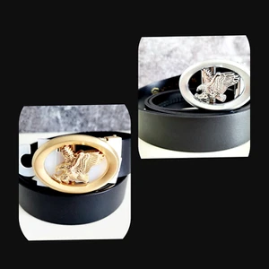 Adler Herren Gürtel Arbeitssgürtel Jeansgürtel Anzug Gürtel Echt Leder . - Bild 1 von 9