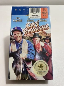 New Factory Sealed 1991 MGM City Slickers VHS Tape VCR Movie Billy Crystal NOS - Picture 1 of 5