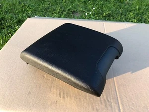 BMW E39 OEM EURO ARMREST ARM REST BLACK COLOR SLIDER - Picture 1 of 7