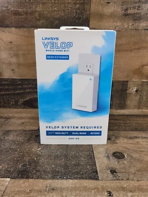 Linksys Velop Mesh Extender Whole Home Wi-fi WHW01P OPEN BOX - Image 1 of 4