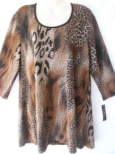 TOP DE PUNTO DE VIAJE DE MODA LRG ESTAMPADO ANIMAL - Imagen 1 de 2