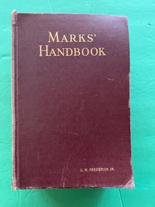 MARKS' Mechanical Engineers’ HANDBOOK by Lionel Marks 1952 5th Ed. - Picture 1 of 14