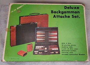 Blackstone International Backgammon Case, Complete, Orig Box/Manual-Vintage RARE - Picture 1 of 11