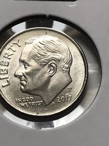 2017-P Roosevelt Dime Circulated 10C Free Shipping Lot U249 - Picture 1 of 12