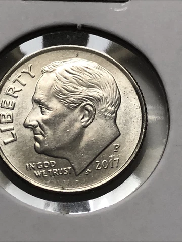 2017-P Roosevelt Dime  Circulated 10C Free Shipping Lot U249 Cover