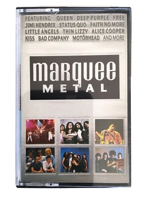 Marquee Metal - Cassette - Queen, Free, Thin Lizzy, Kiss, Sabbath, Scorpions etc - Image 1 of 2