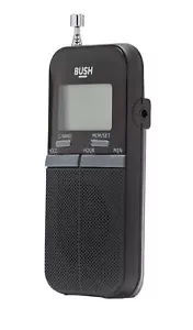 Bush PR-50 persönliches FM-Radio mit LCD-Bildschirm - schwarz R - Bild 1 von 4