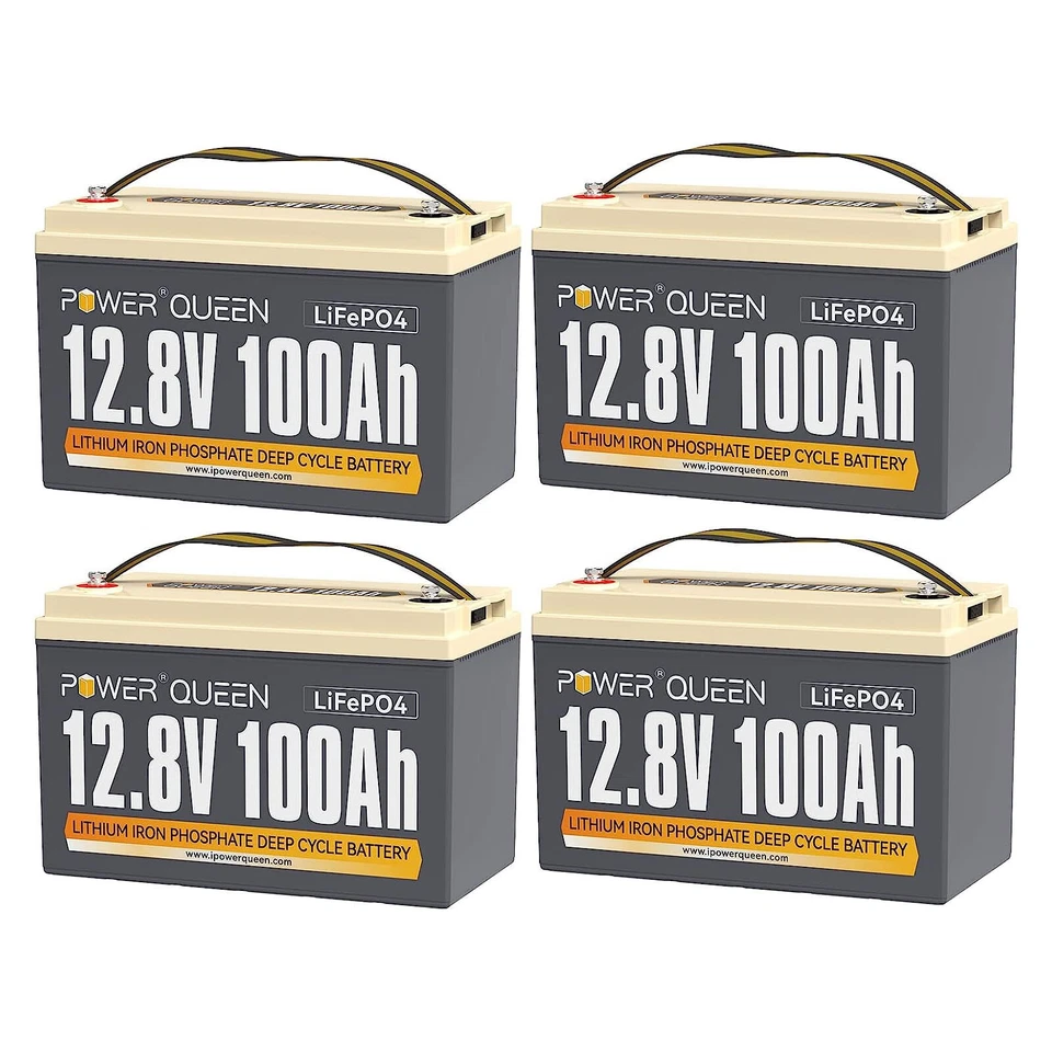 Power Queen Battery for Solar Panel Kit