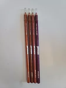 JORDANA Kohl Kajal Full Size Lip Liners Set of 4 Magenta Honey Bronze Brick Red - Picture 1 of 3