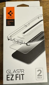 iPhone 12 Pro / 12 / Mini Screen Protector Spigen [GLAStR EZ FIT] - Picture 1 of 2