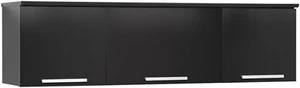 Coal Harbor Floating Cabinet, Wall Mounted Hutch with 3 Doors, Self Closing Hing - Picture 1 of 6