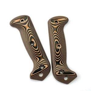 1 Paar Custom G10 Griff Patch Griffe Skalen für KA-BAR BK2 BECKER CAMPANION Messer - Bild 1 von 6