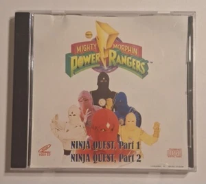 Mighty Morphin Power Rangers - Ninja Quest Part 1 & 2- Video CD VCD Not DVD - Foto 1 di 3