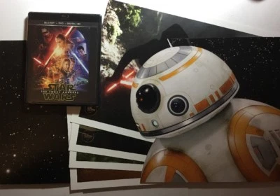 Star Wars: The Force Awakens (Blu-Ray & DVD + Digital HD 2016) New - Disney - Image 1 of 4