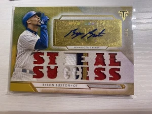 Byron Buxton Minesota twins 2017 Topps Gold Certified TTAR-BB2 2/9 - Picture 1 of 5
