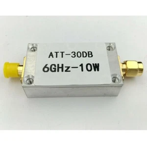 10W 30DB RF Attenuator SMA Fixed Attenuator Work+Power Meter Spectrum Analyzer- - Picture 1 of 2
