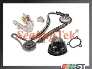 Kit de cadena de distribución de motor Fit 02-06 Nissan QR25DE 2,5 L con conjunto de bomba de agua combo - Imagen 1 de 1