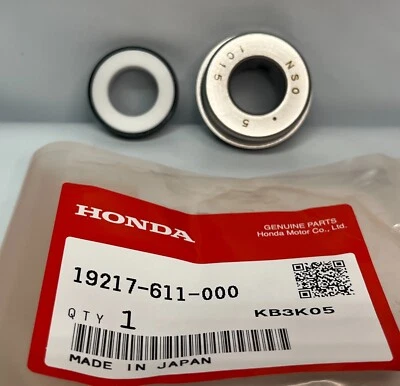SELLO MECÁNICO BOMBA DE AGUA MOTOR HONDA CX500 CX 500 GL500 ALA PLATEADA OEM Nuevo Foto 1 de 4